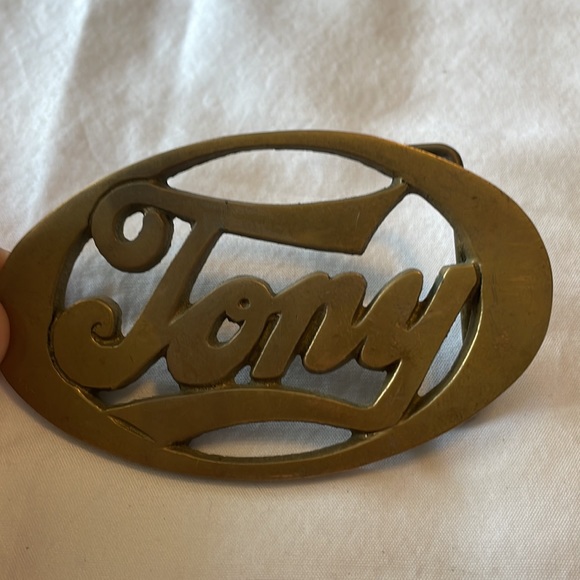 “Tony” belt buckle - Picture 2 of 3